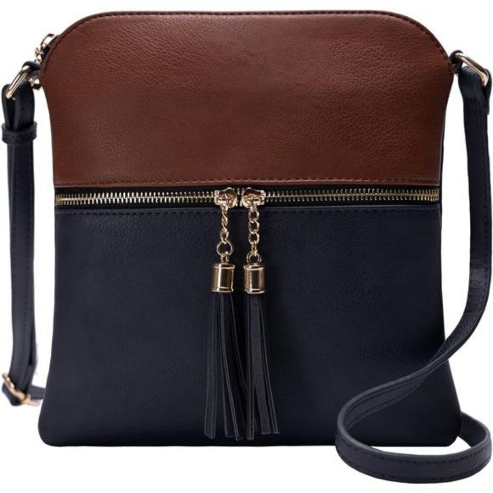 Lightweight Crossbody Purse Womens Medium Shoulder Bag Travel Everyday Handbag